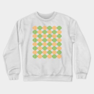 Citrus Fruits' Pattern Crewneck Sweatshirt